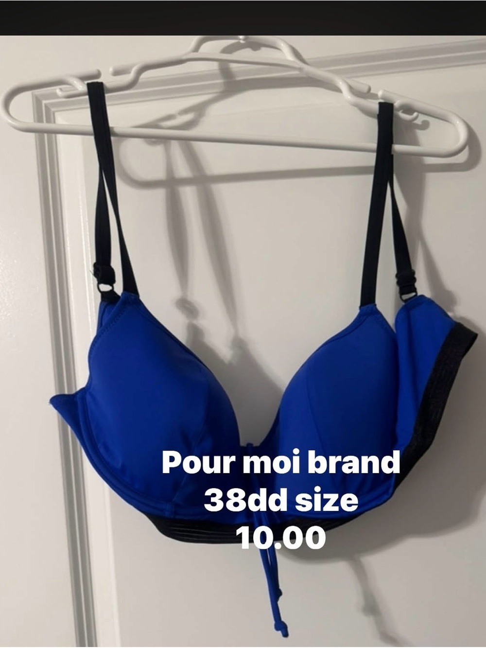Royal Blue Underwire Bra